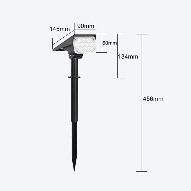 LED Solar Landscape Spotlight Waterproof