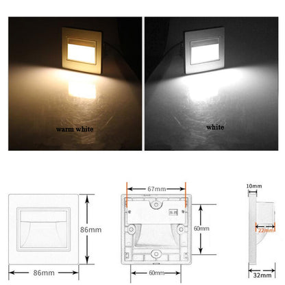 Stair Light Recessed Step Lamp Ladder Wall Lamp