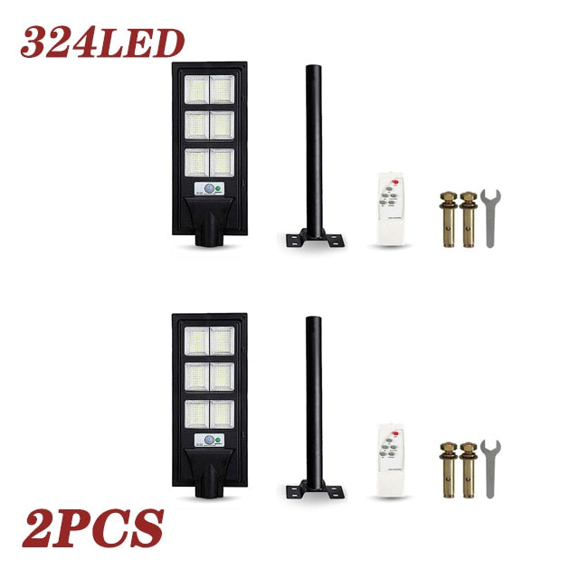 LED Solar Outdoor Power Lamp