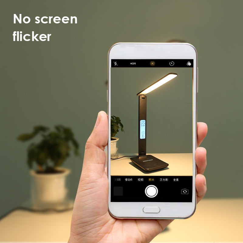 Led Office Desk Lamp Touch Dimmable Foldable