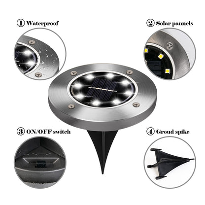 LED Solar Power Garden Lights