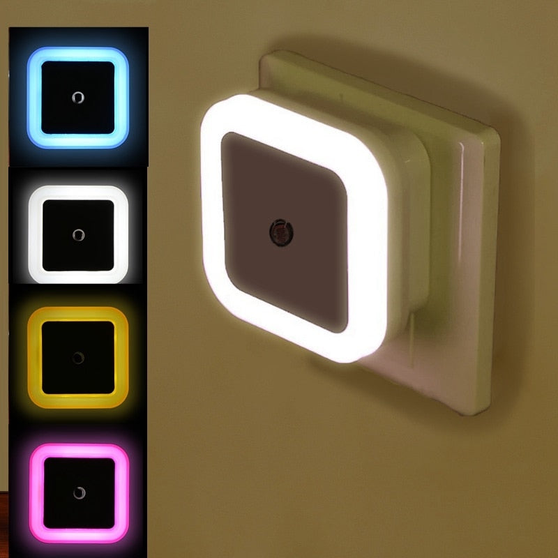 Mini LED Night Light Plug-in Dusk to Dawn Sensor Lamp