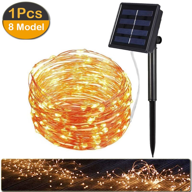 LED Solar Light Outdoor String