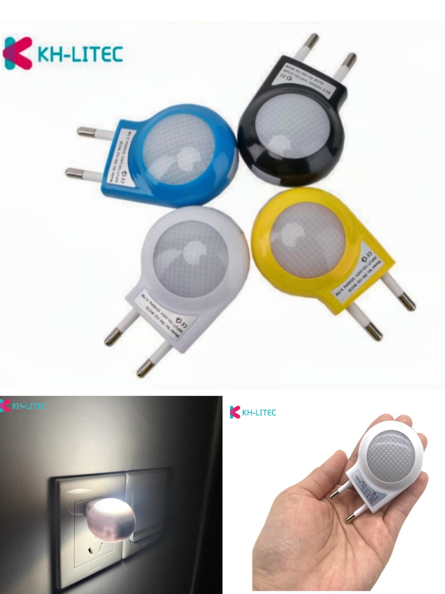 Mini LED Snail Night light Auto Night Lamp