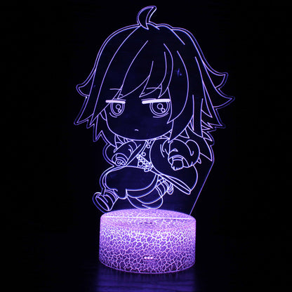 Demon Slayer Anime Tanjiro Lamp Setup