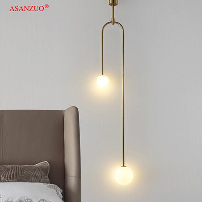 Nordic pendant lamp simple living room