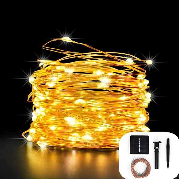 Solar LED Lamp Outdoor LED String Lights