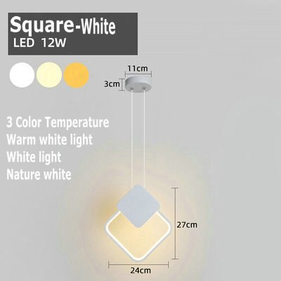 Long Wire Dimmable LED High Ceiling Hanging Light