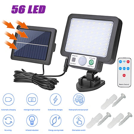 LED Split Solar Wall Light Waterproof