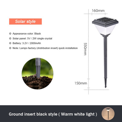 LED Solar Lamp Outdoor waterproof