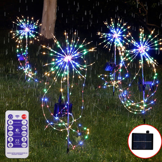 LED Outdoor Firework Lights Solar