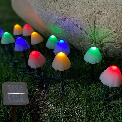 Outdoor LED Garland Solar Lights