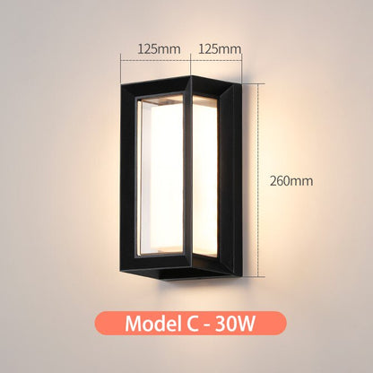 Led outdoor wall lamp led outdoor wall light waterproof