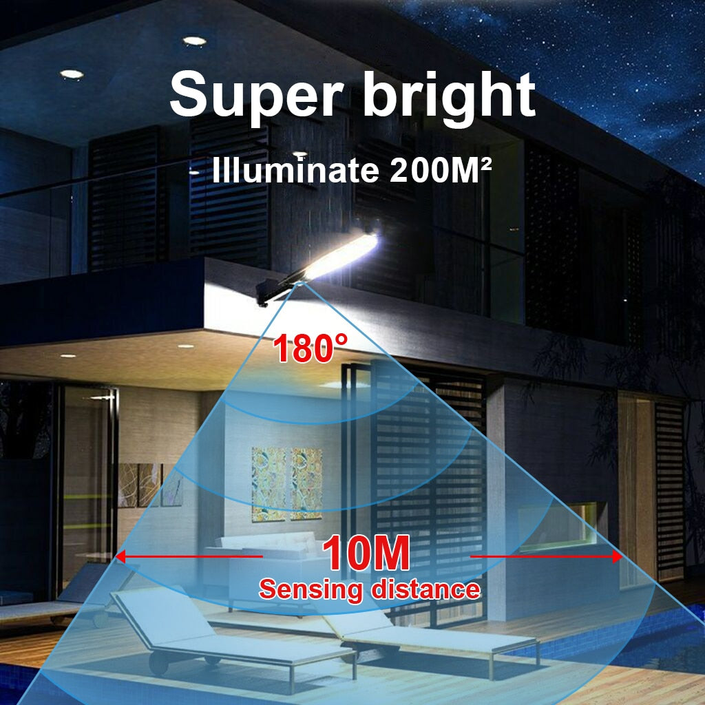 Solar Led Light Outdoor Lamp Sensor