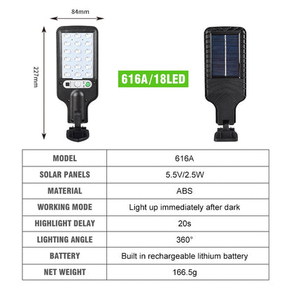 Outdoor Courtyard Sensor Street Light