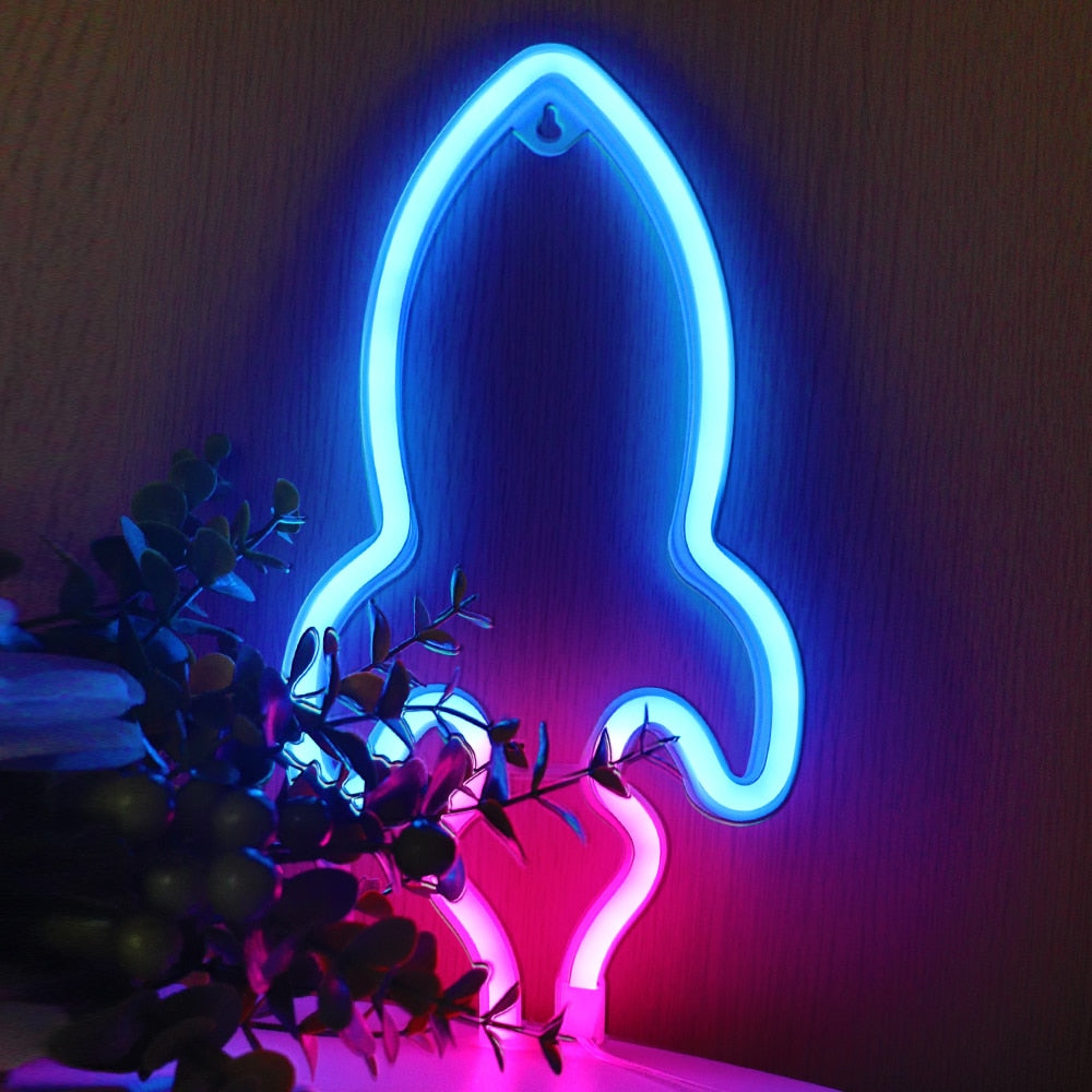 LED Neon Sign Light Lamp Room Decor