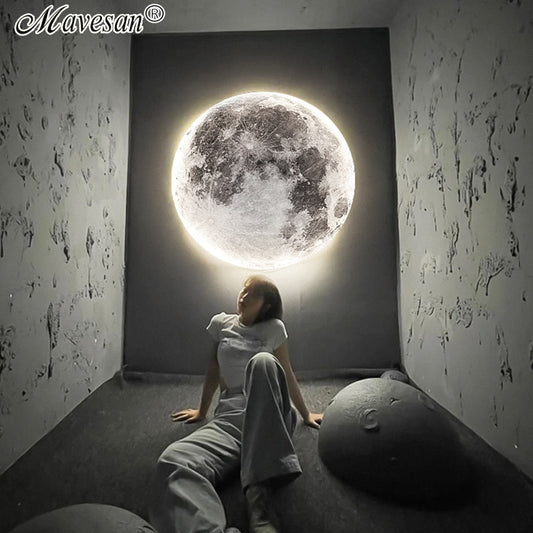 Moon LED Wall Light For Bedroom