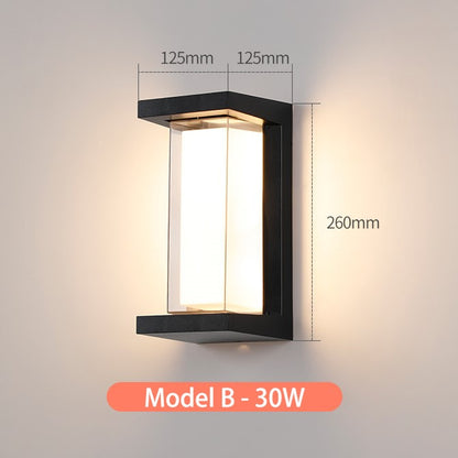 Led outdoor wall lamp led outdoor wall light waterproof