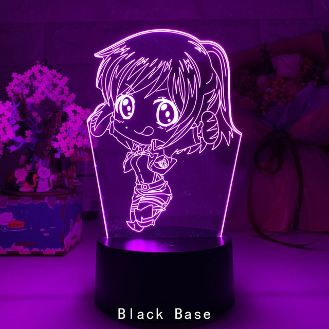 Acrylic Table Lamp Anime Attack on Titan