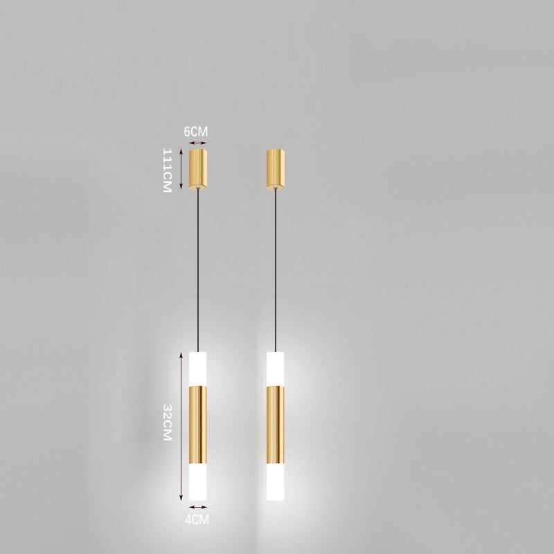 Modern Art Gold Pendant Lamp Fixture