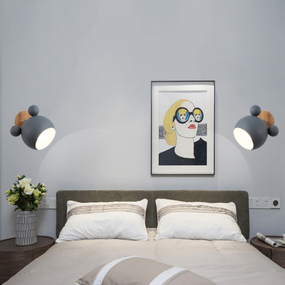 Modern Wall Lamp Colorful Iron Mickey Wall Lamps