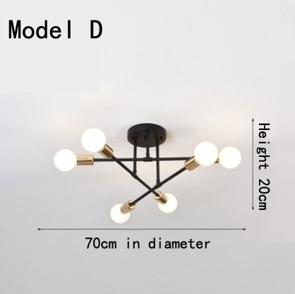 Modern Minimalist Personality Ceiling Lamps