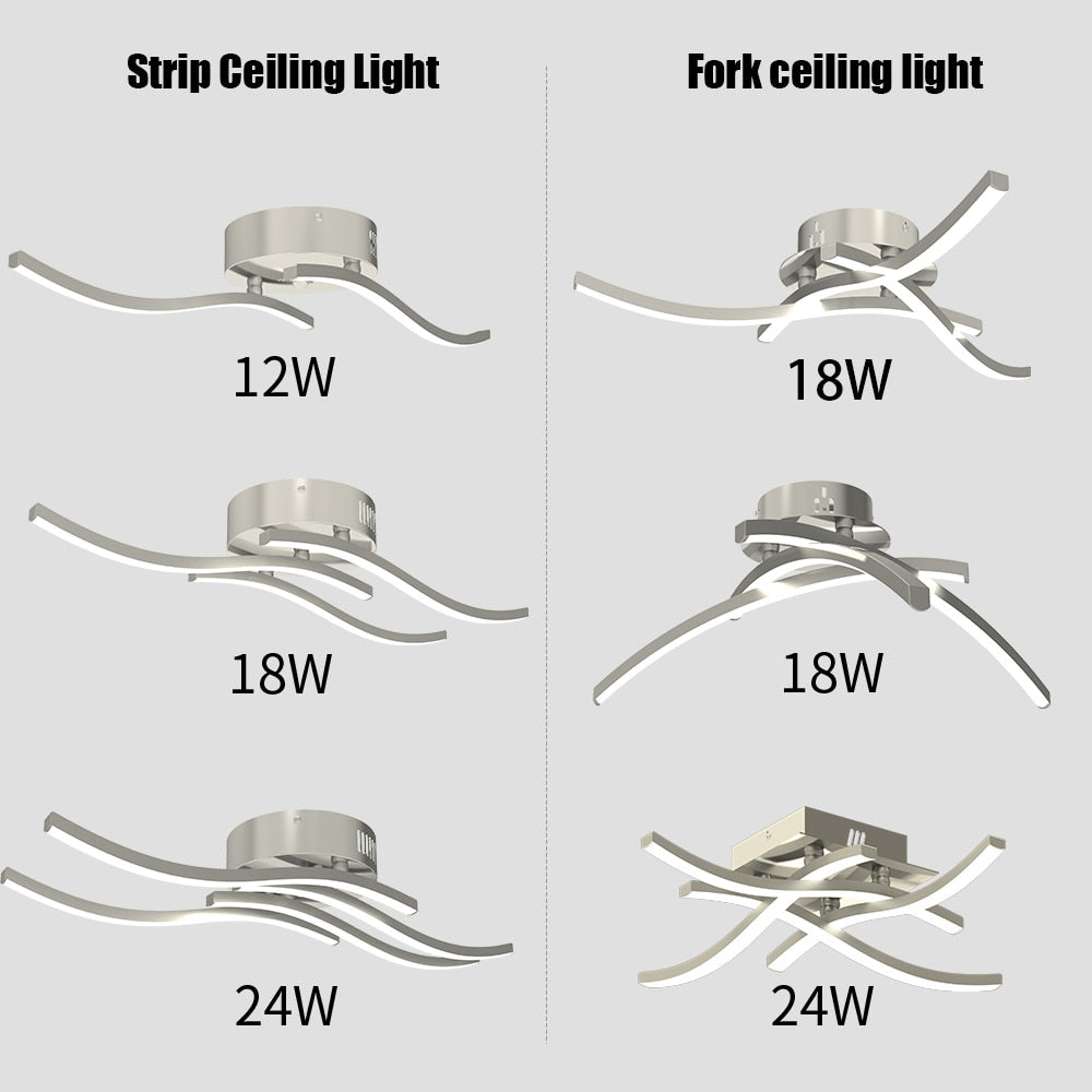 LED Ceiling Lights For Living Room Warm Cold