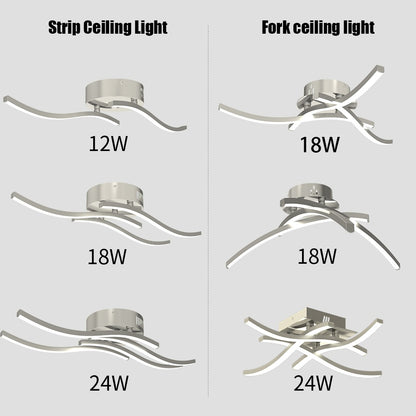 LED Ceiling Lights For Living Room Warm Cold