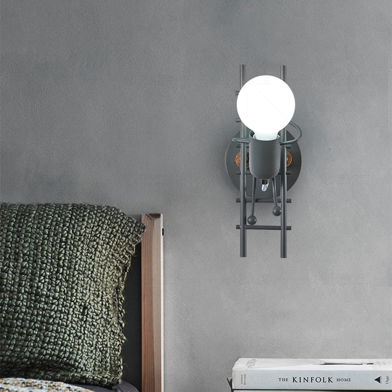 simplicity man wall light balcony aisle Wall Lamp