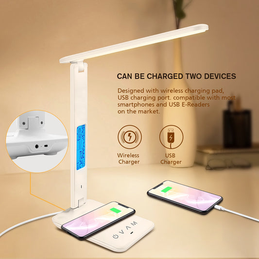 Charging LED Desk Lamp 10W With Calendar