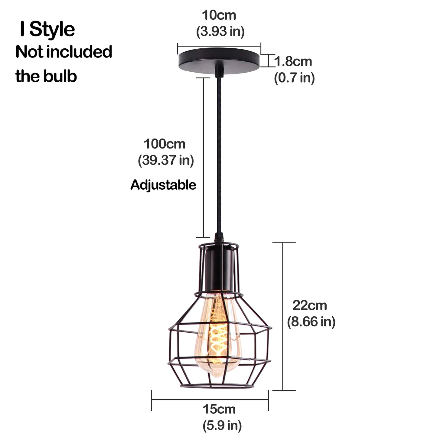 Retro Industrial Pendant Light Nordic