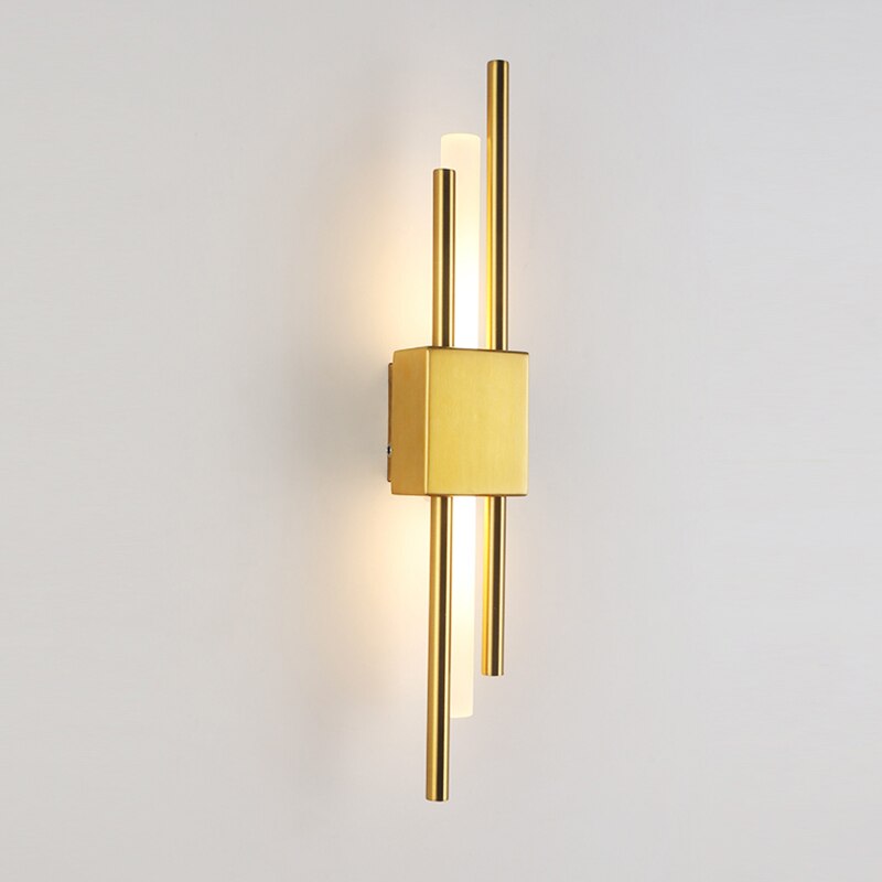 Modern LED Wall Lamp Stylish Gold