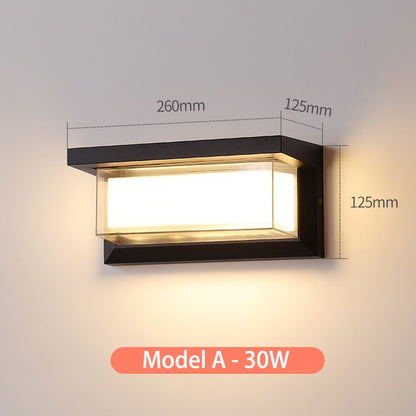 Led outdoor wall lamp led outdoor wall light waterproof