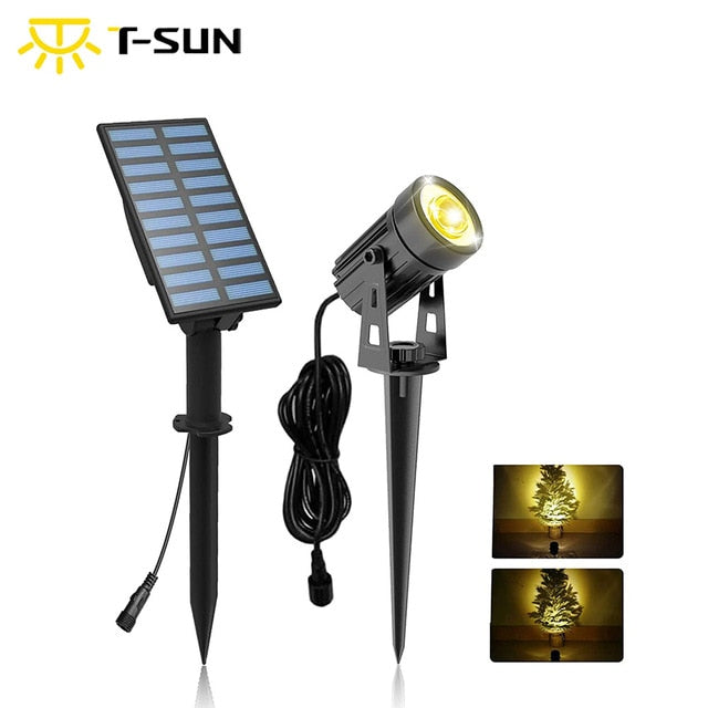 LED Landscape Solar Spotlights Waterproof