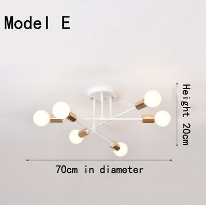 Modern Minimalist Personality Ceiling Lamps