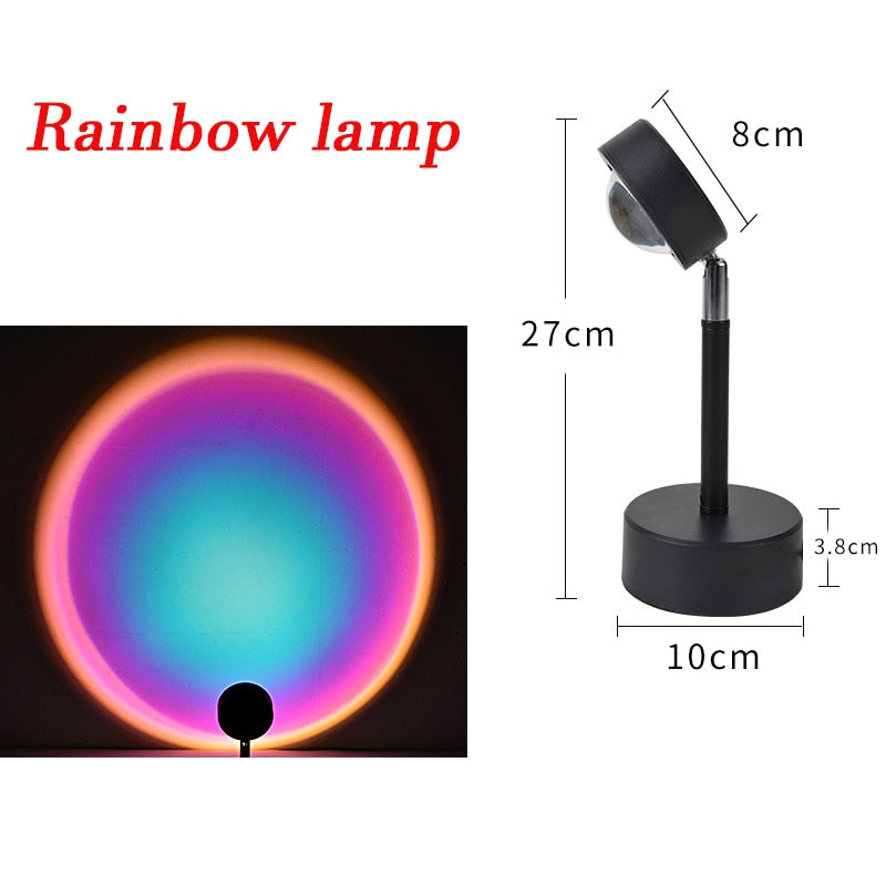 Sunset Lamp Led Projector Night Light