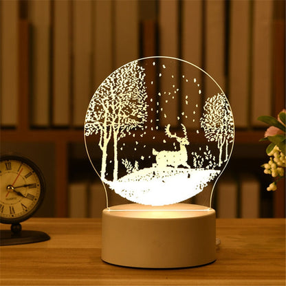 3D LED Night Lights Neon Lamp