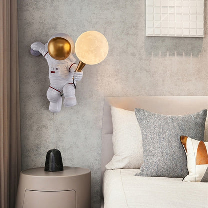 LED personality astronaut moon