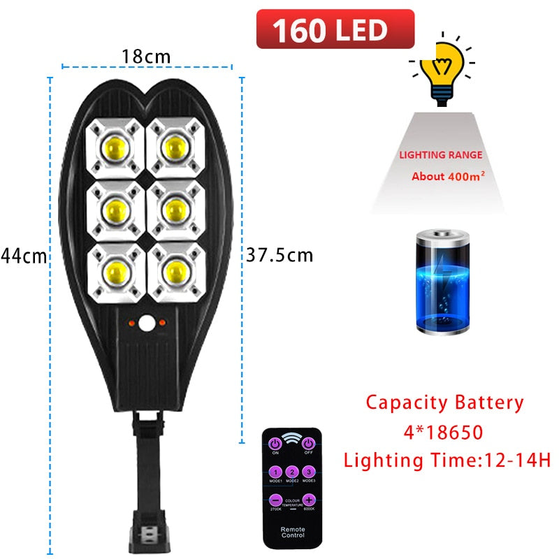 Solar Lights Lamp IPX6 Waterproof