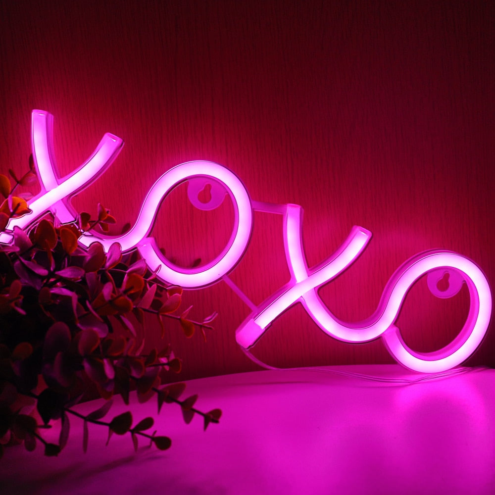 LED Neon Sign Light Lamp Room Decor