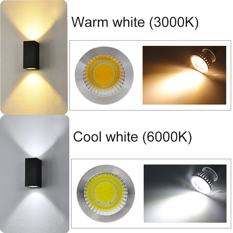 Waterproof indoor outdoor Led wall lights