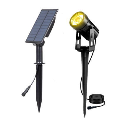 Solar Powered Spotlight White Lights