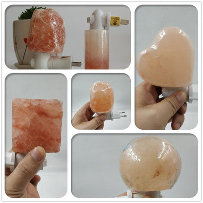 Himalayan Warm white Salt Lamp Natural Crystal