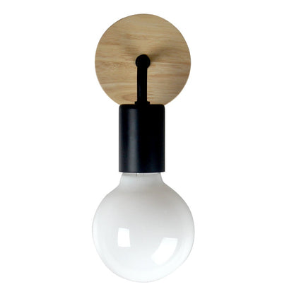 Nordic Wood Wall Lamp Sconce