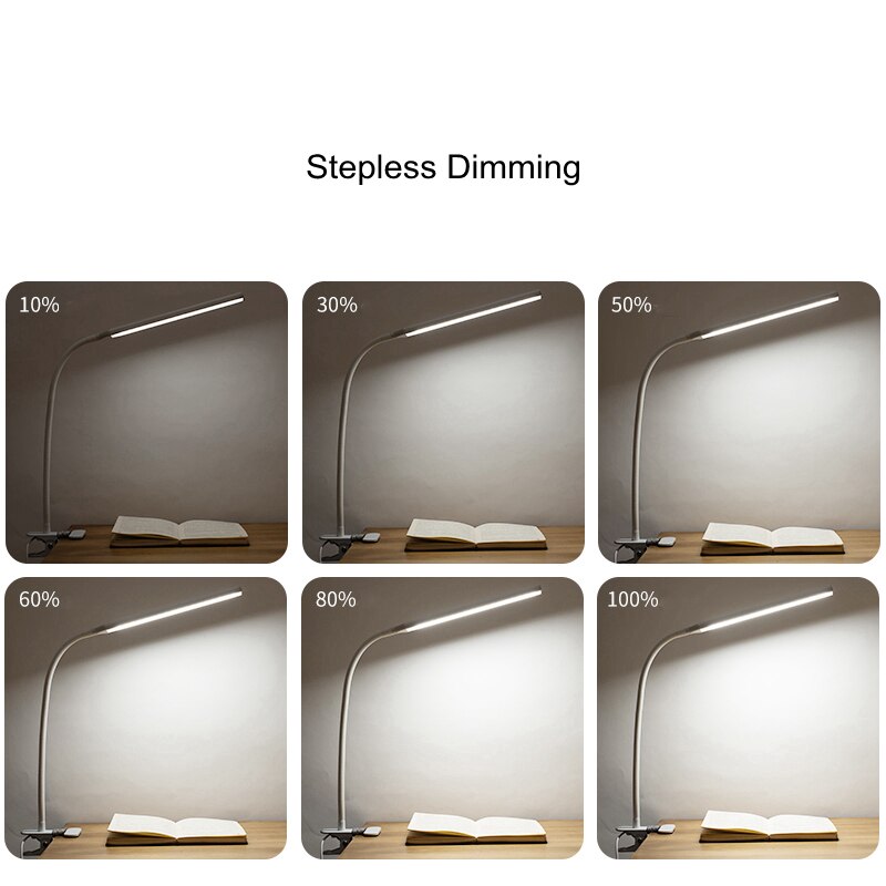 Folding Clamp Desk Lamp Eye Protection