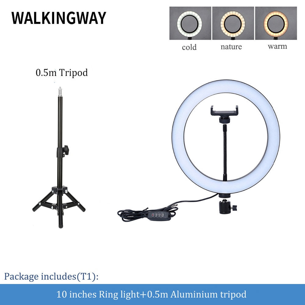 LED Ring Light Photographic Selfie Ring