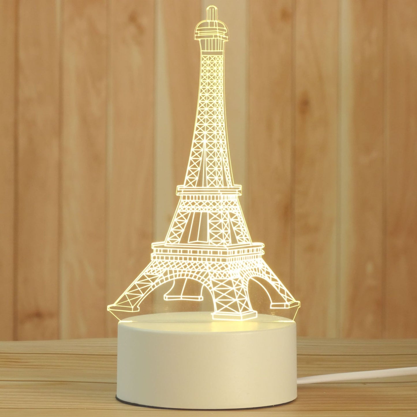 Creative 3D Night Lamp Acrylic Desktop