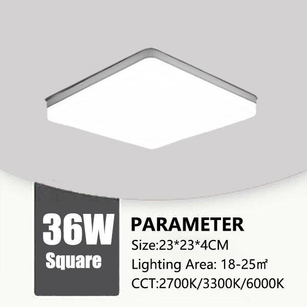 Ultra Thin Led Ceiling Lights Square