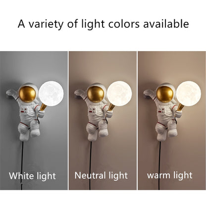 LED personality astronaut moon