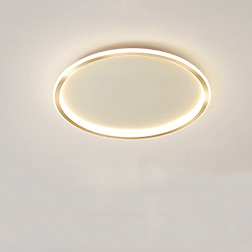 Light Luxury Modern Black/Gold LED Ceiling Lamp